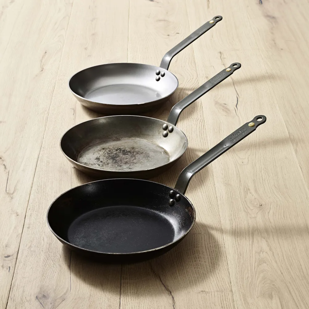 Bratpfanne Mineral B Ø 26cm – unbeschichteter Stahl
