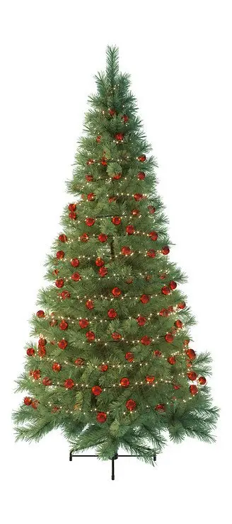 B-Ware Hemsson 2in1 Led Lichterkette Lichterdraht Christbaumbeleuchtung 11m 550 Led