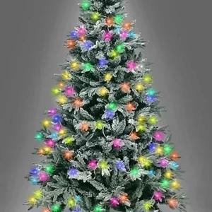 B-Ware Shatchi Christmas Künstlicher Tannenbaum Led Beleuchtung 1,5m Siehe Text/Foto