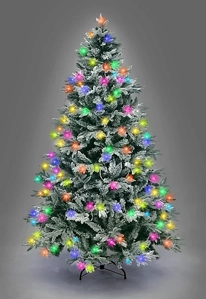 B-Ware Shatchi Christmas Künstlicher Tannenbaum Led Beleuchtung 1,5m Siehe Text/Foto