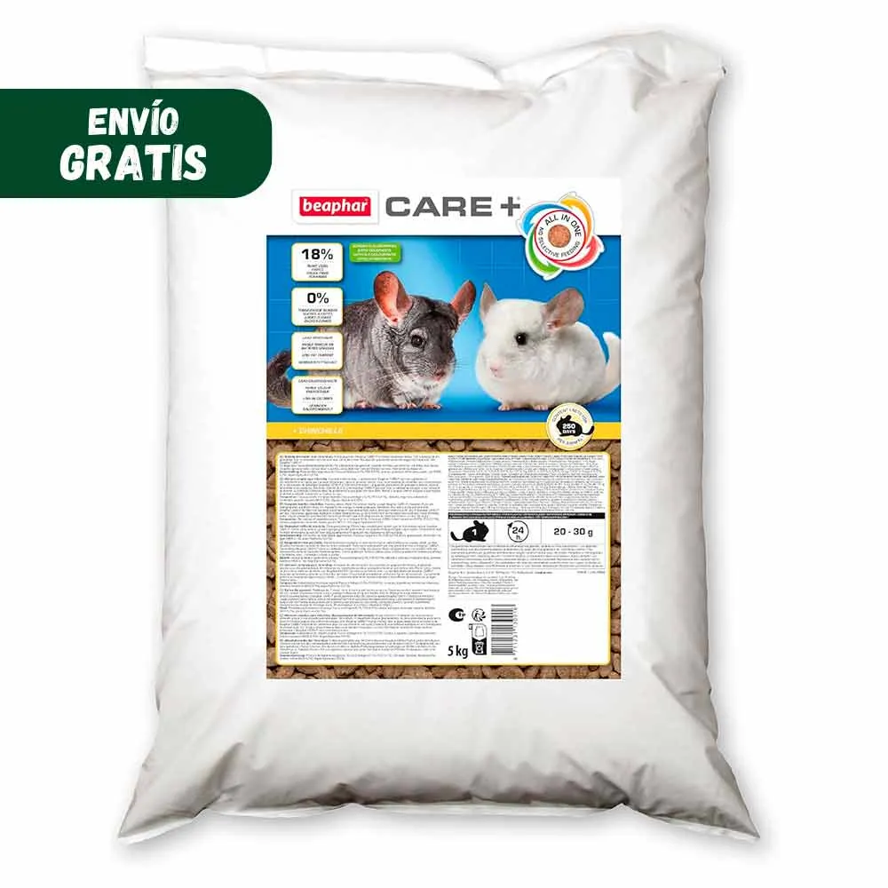 Care+ BEAPHAR ballaststoff- und proteinreiches Futter für Chinchillas