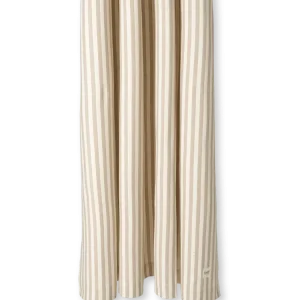 Chambray Shower Curtain - Sand/Off-White