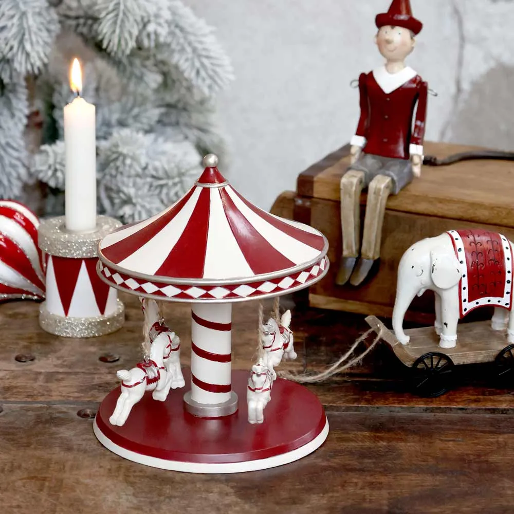 Chic Antique - Kerzenständer Trommel mit glitzer