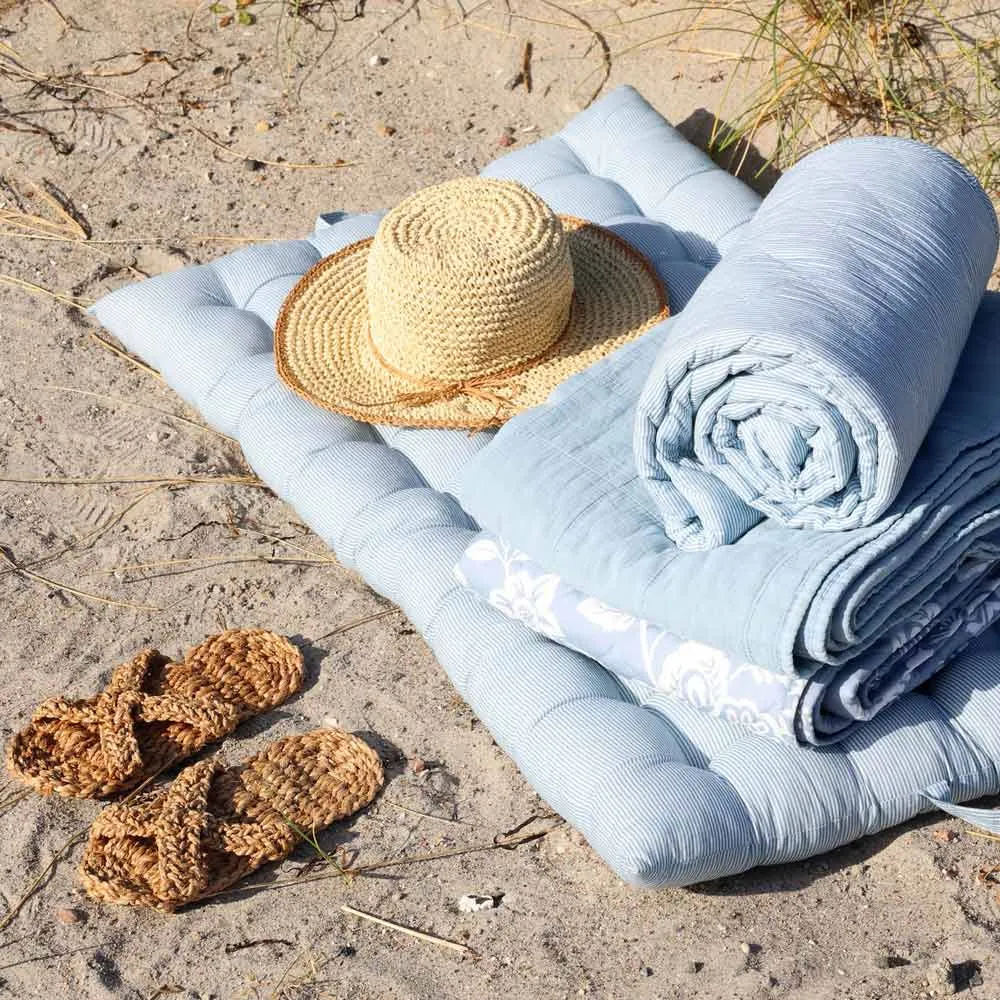 Chic Antique - Matratze mit maritimen Streifenmuster