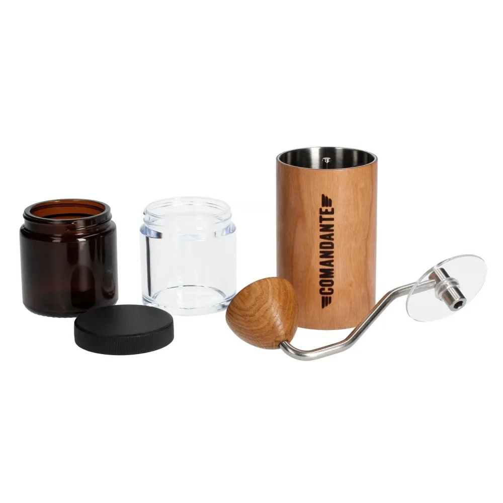 Comandante Kaffeemühle C40 MK4 Nitro Blade | Premium Wood - American Cherry
