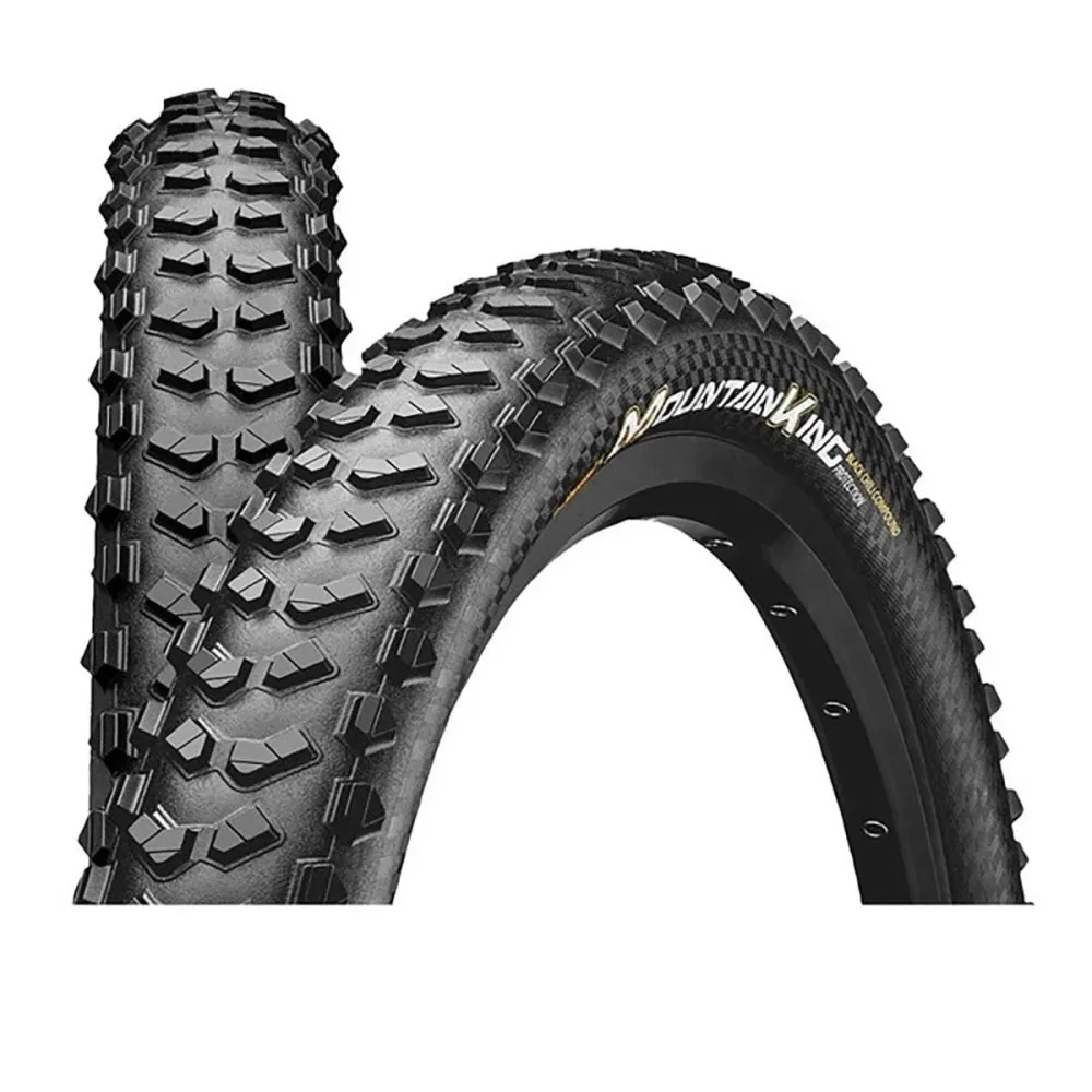 CONTINENTAL MOUNTAIN KING 27.5x2.30 ShieldWall Tubeless Ready Reifen Weich Schwarz