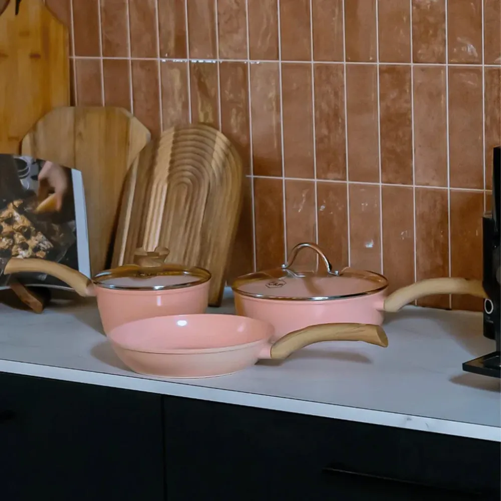 Cook & Pan - Blush Bratpfannen-Set 3-teilig