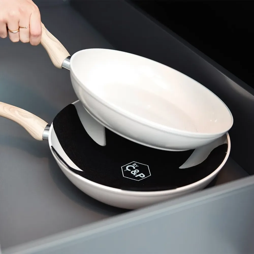 Cook & Pan - Go Ivory Bratpfannen-Set 2-teilig