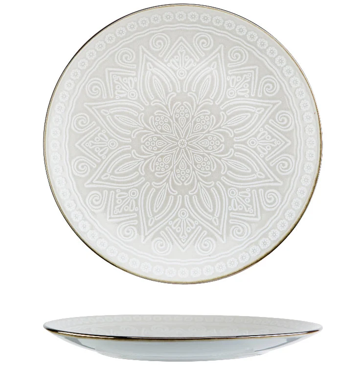 Cosy & Trendy Geschirrset Murano - 18-teilig / 6 Personen - 6 Speiseteller, 6 Frühstücksteller und 6 Suppenteller