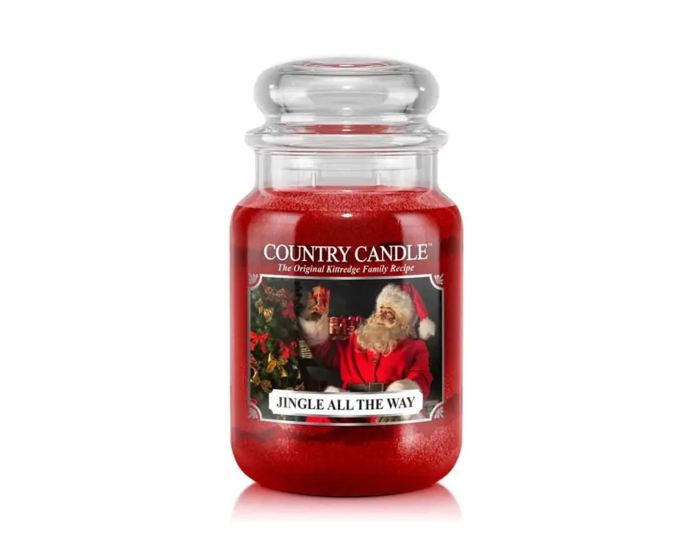 Country Candle - Large Jar "Jingle All Way" (680 g)
