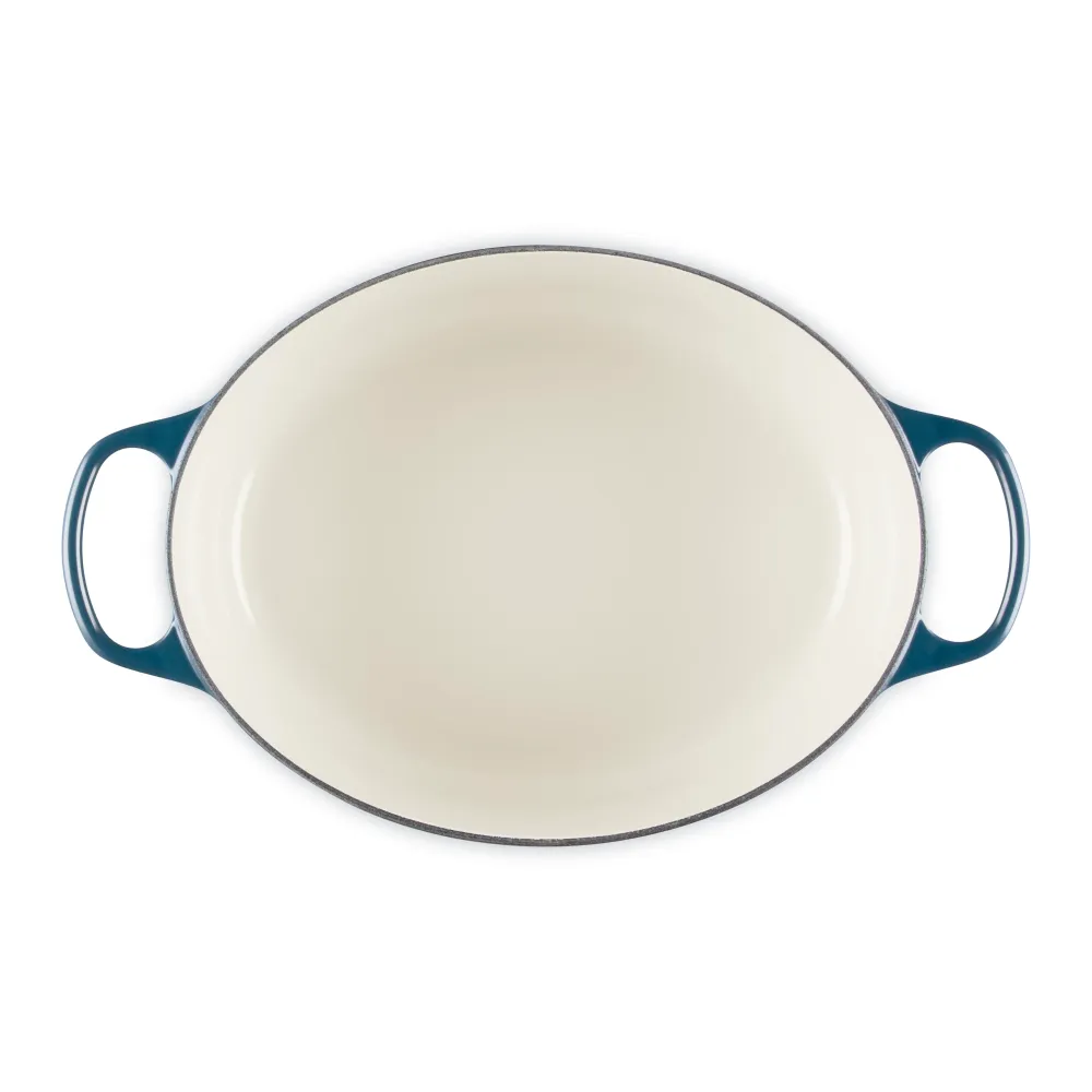 Le Creuset Bratpfanne Oval Signature 'Nuit' Ø31cm / 6,3L