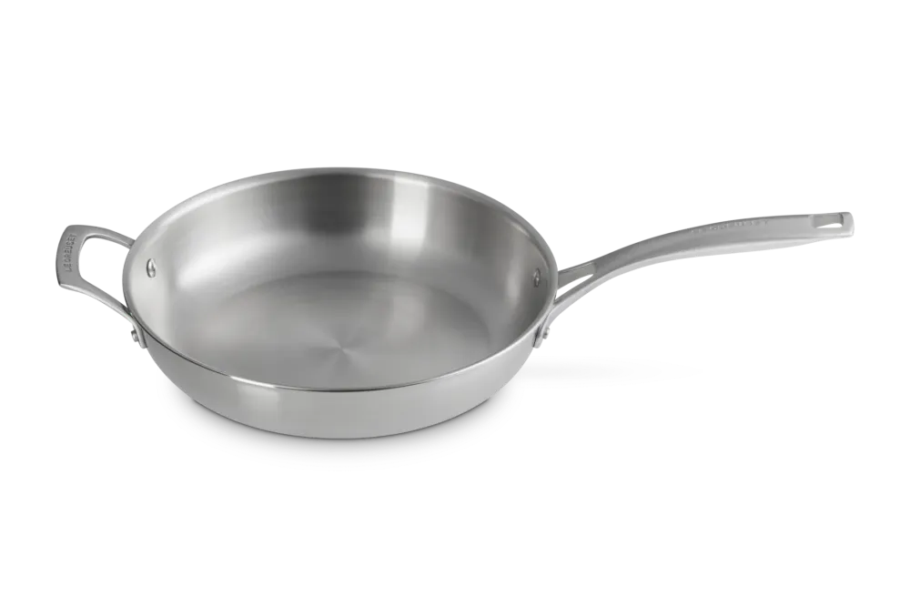 Le Creuset Bratpfannenset Edelstahl 24/28 cm 'Essential 3-lagig'