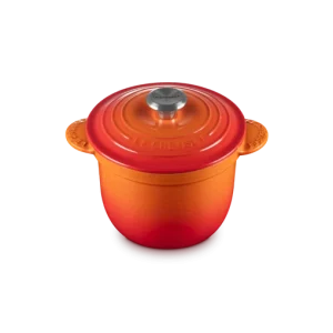 Le Creuset Cocotte Every / Reiskocher Tradition 'Orange-rot' Ø18cm / 2L