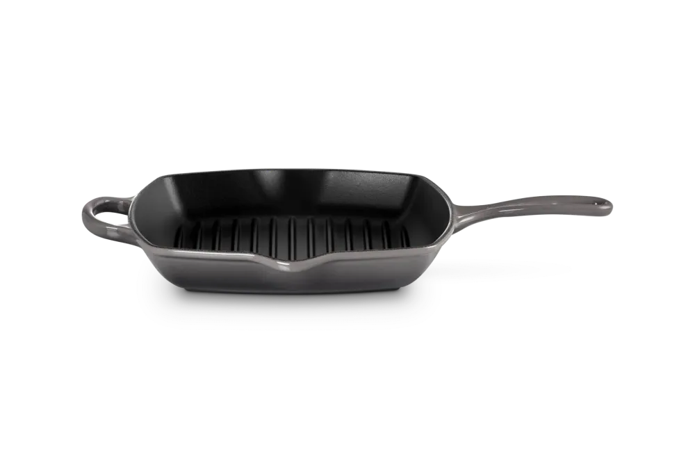 Le Creuset Grillpfanne quadratisch 26x26cm Grillit® 'Flint'