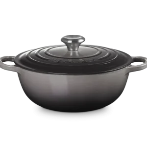 Le Creuset Marmite Kasserolle Signature 'Flint' Ø26cm / 4,1L