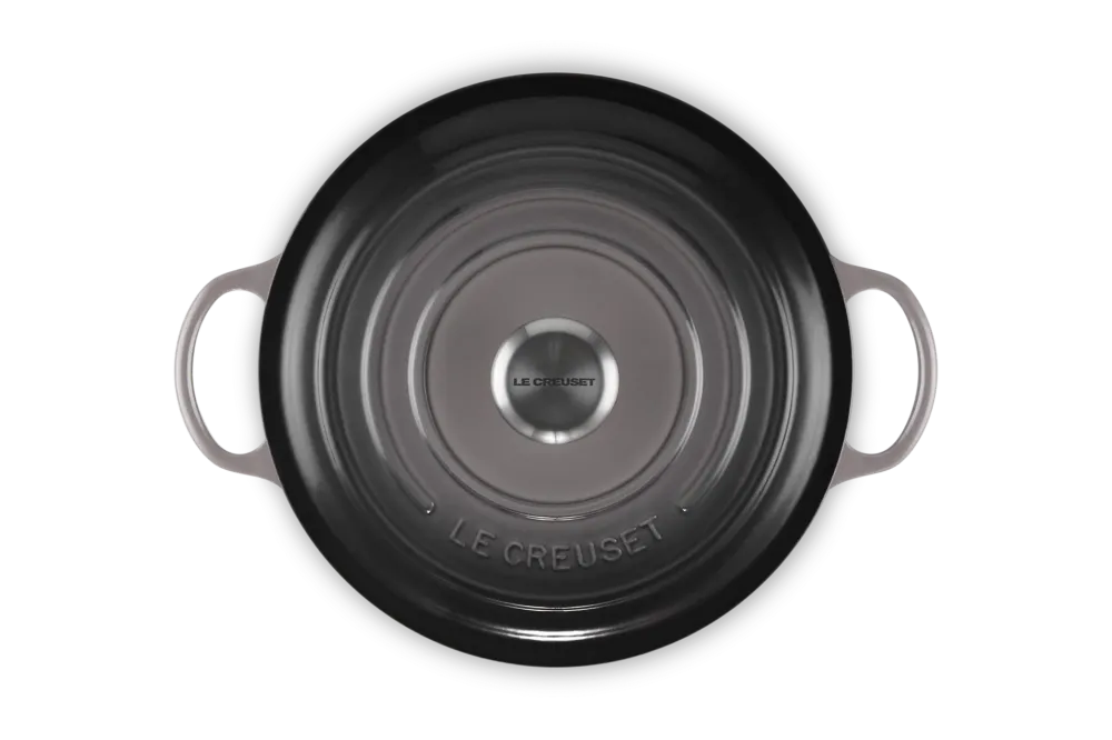 Le Creuset Marmite Kasserolle Signature 'Flint' Ø26cm / 4,1L