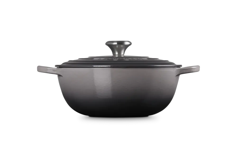 Le Creuset Marmite Kasserolle Signature 'Flint' Ø26cm / 4,1L