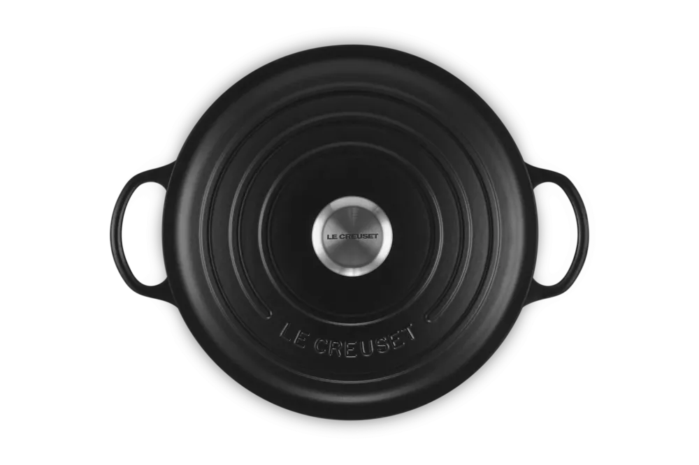 Le Creuset Marmite Signature Schmortopf „Matt Schwarz“ Ø 26 cm / 4,1 l