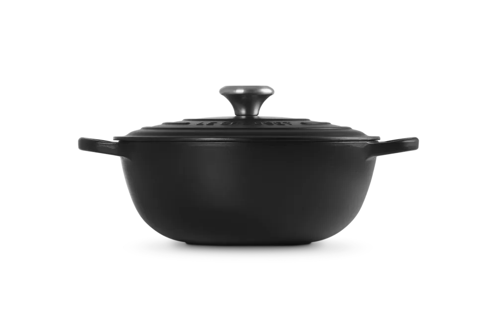 Le Creuset Marmite Signature Schmortopf „Matt Schwarz“ Ø 26 cm / 4,1 l
