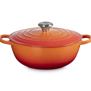 Le Creuset Marmite Signature Schmortopf „Orangerot“ Ø 26 cm / 4,1 l