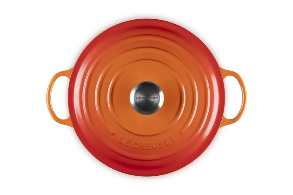 Le Creuset Marmite Signature Schmortopf „Orangerot“ Ø 26 cm / 4,1 l
