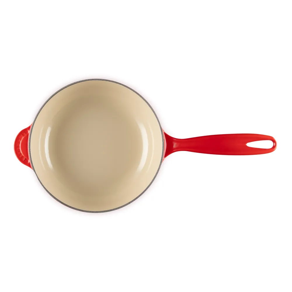 Le Creuset Steelpan 'Holly Cherry Red' Ø21cm / 2L