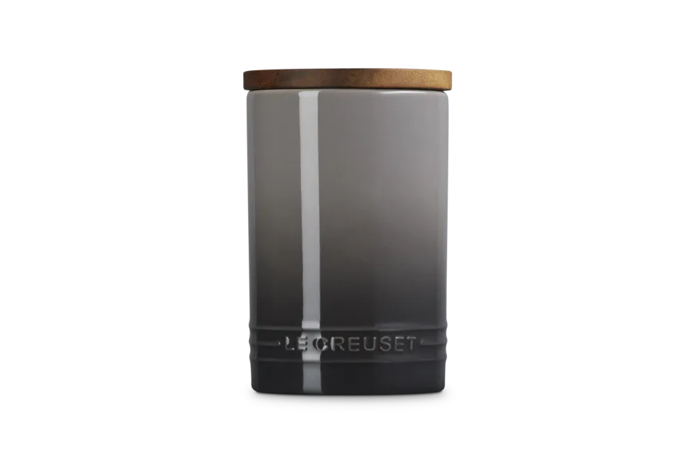 Le Creuset Vorratsglas Signature „Flint“, Ø 10,5 cm / 0,77 l