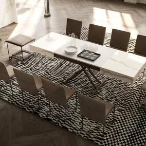 Cubix Pouf / Hocker Öko Leder Mastice soft