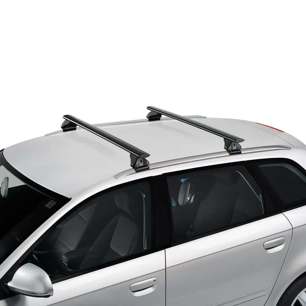 Dachträger BMW Serie 4 Gran Coupe 4-Türig (G26 - Fixpunkt) (2021--) (2x) CRUZ Airo FIX Dark