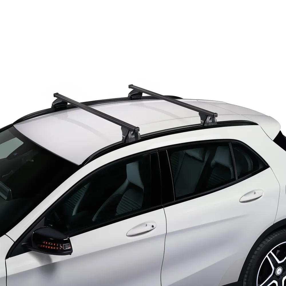 Dachträger Ford Focus sedan 4-Türig (II - Fixpunkt) (2005--2011) (2x) CRUZ Oplus S-FIX