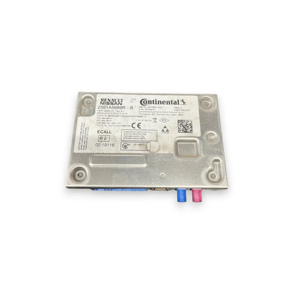 DACIA SANDERO STREPWAY CAR Radio Control Unit (2020>) Kabeljau: 2591A5686R