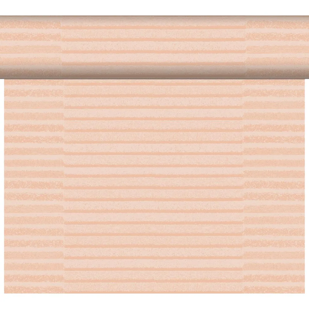 DC-Tete Tete 0,4x24m, Tessuto dusty pin - Elegante Tischdeko | Packung (1 Stück)