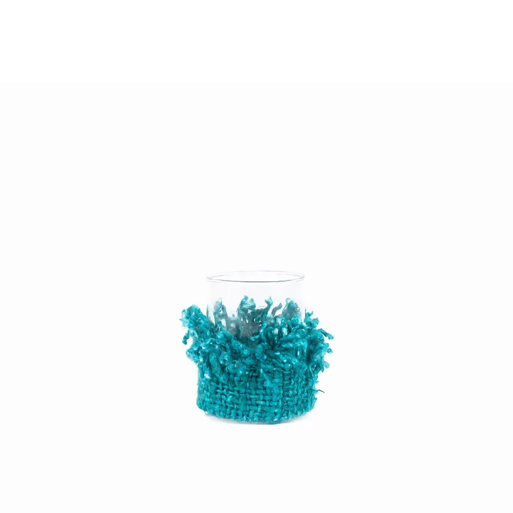 Der Oh My Gee Kerzenhalter - Aqua - M