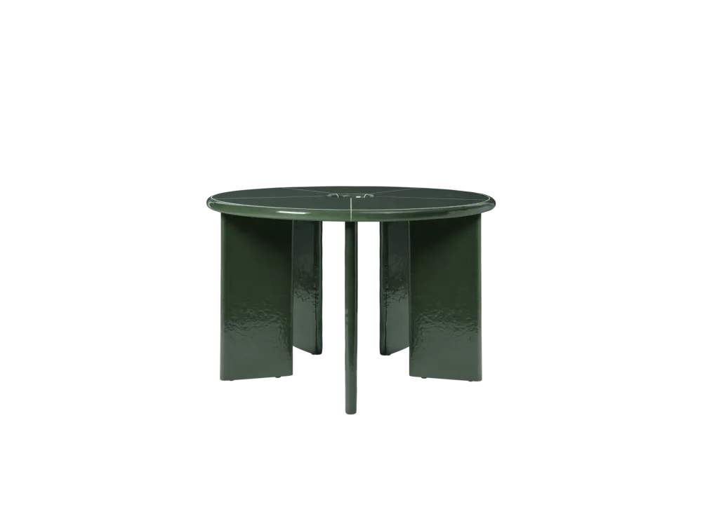 Deya Dining Table - Dark Green