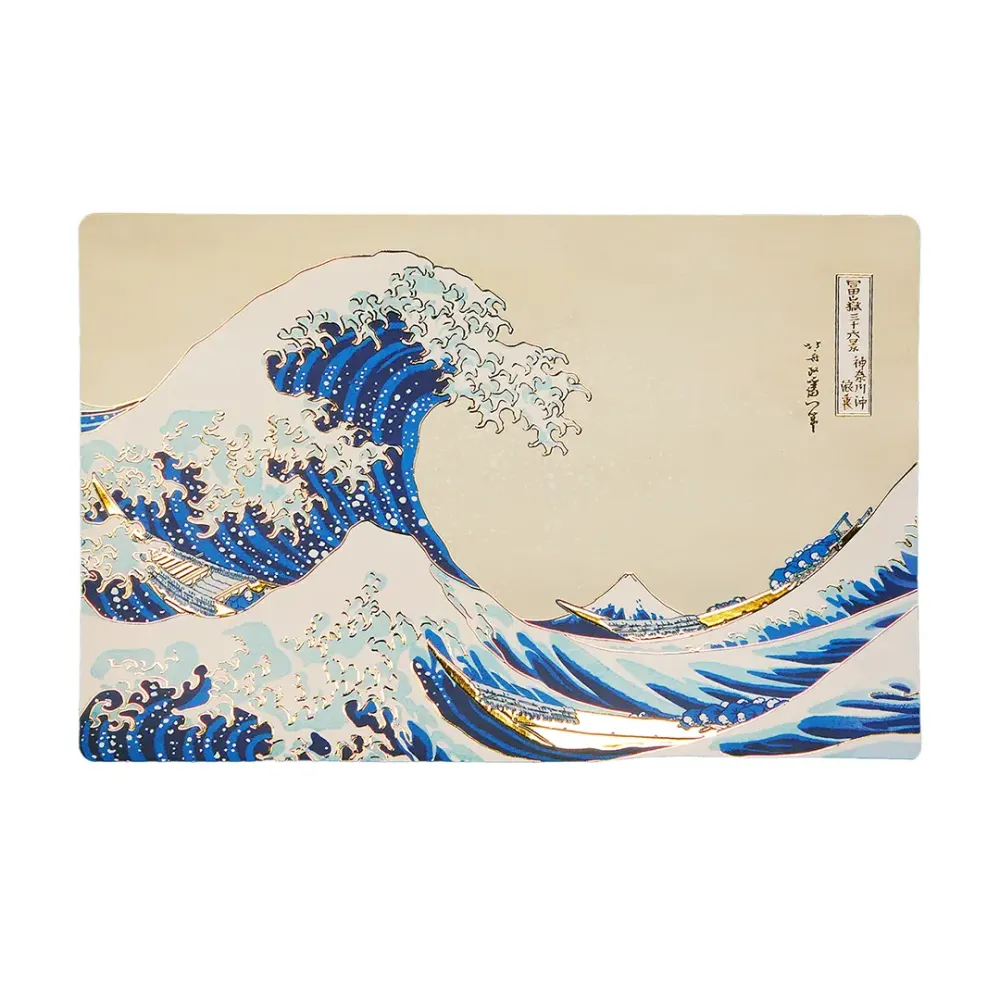 Die Große Welle vor Kanagawa Satz von 4 Tischsets