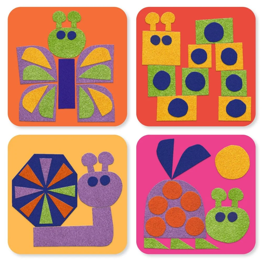 Djeco Filzsticker kleine Lebewesen