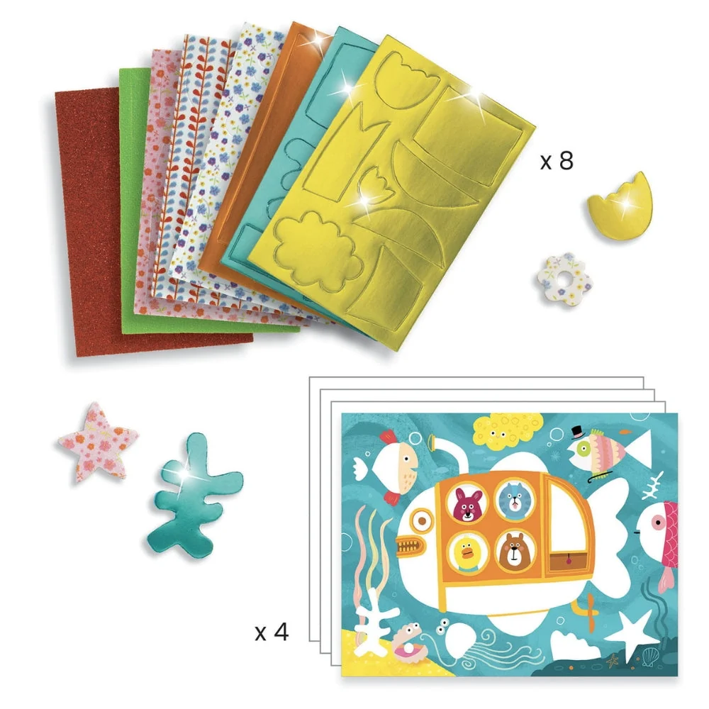 Djeco Kinder-Kunstset Foam Fun