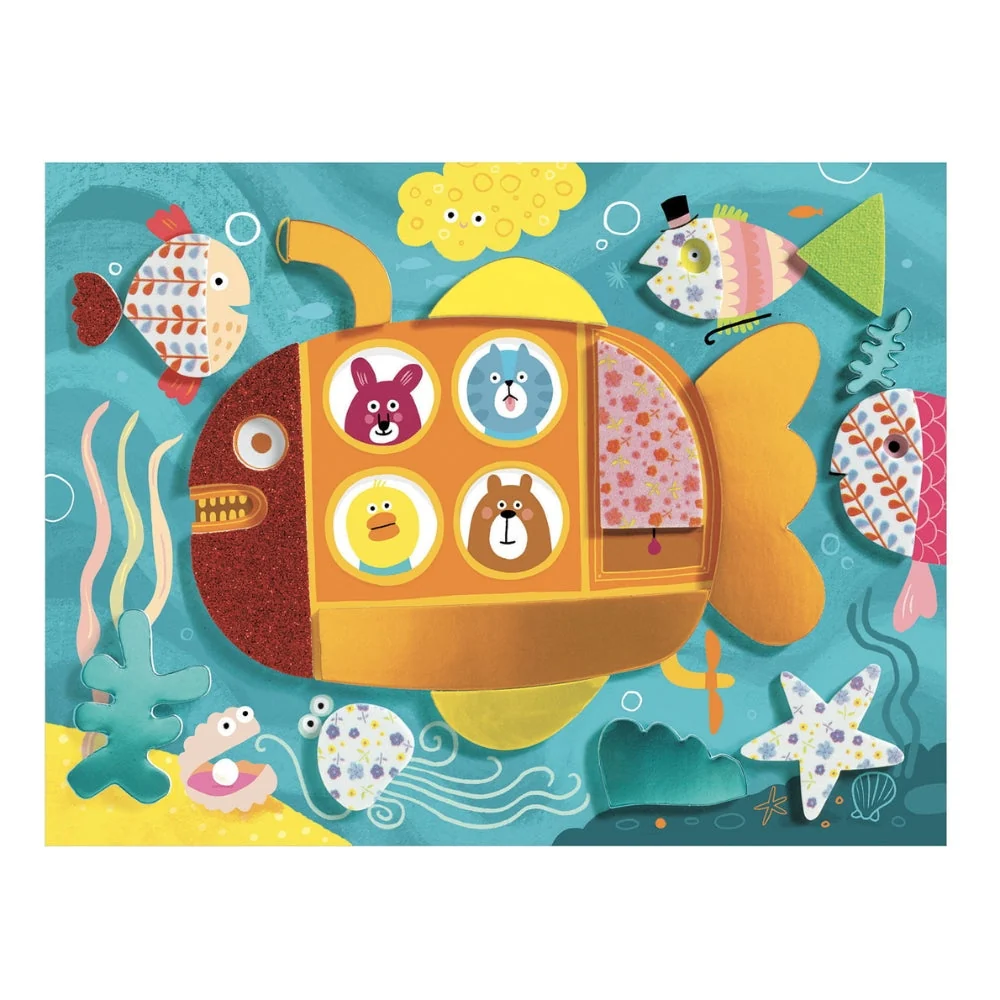Djeco Kinder-Kunstset Foam Fun