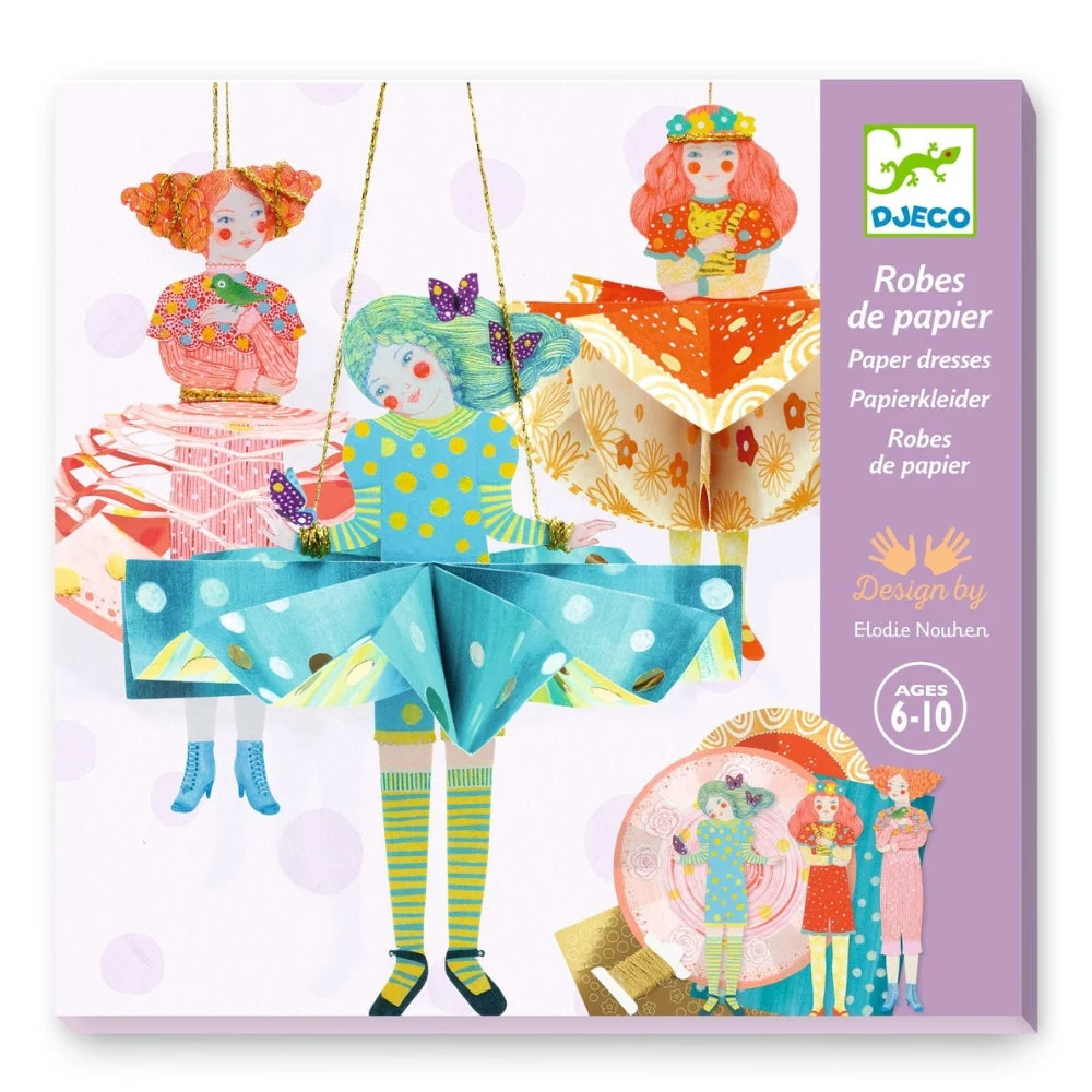 Djeco Kinder-Kunstset Paper Creations