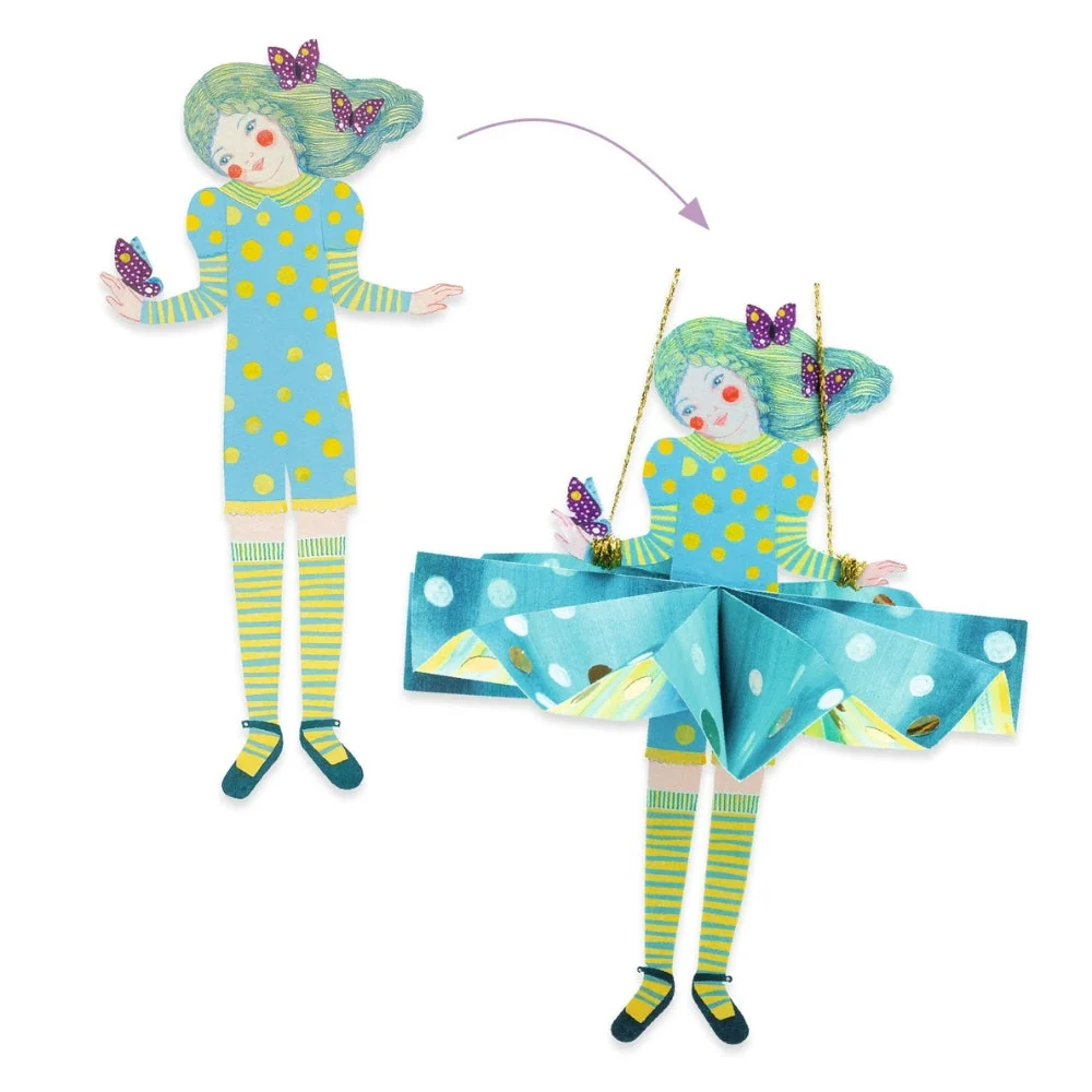 Djeco Kinder-Kunstset Paper Creations