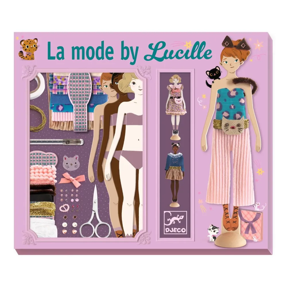Djeco Lucille Mode Atelier-Kunst-Set