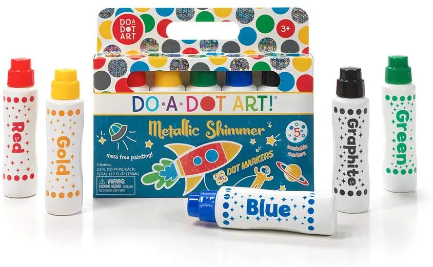 Do--Dot Art Große Kinder-Punktmarker Metallisch glitzernd