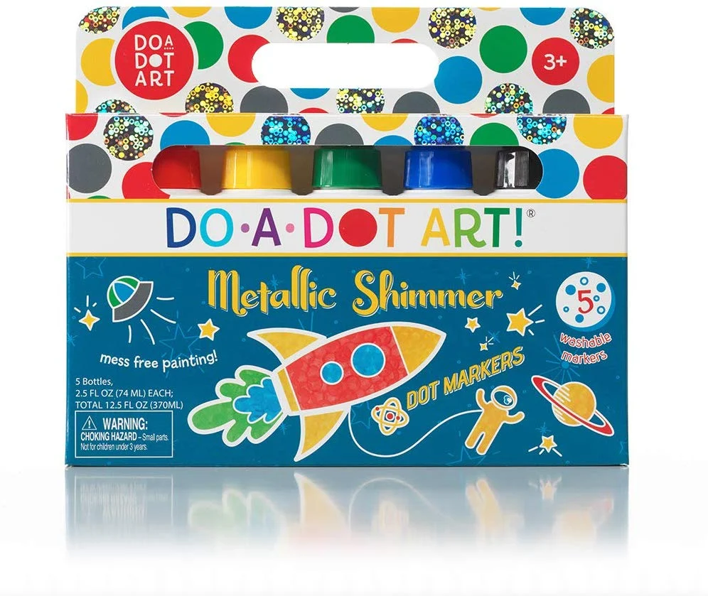 Do--Dot Art Große Kinder-Punktmarker Metallisch glitzernd