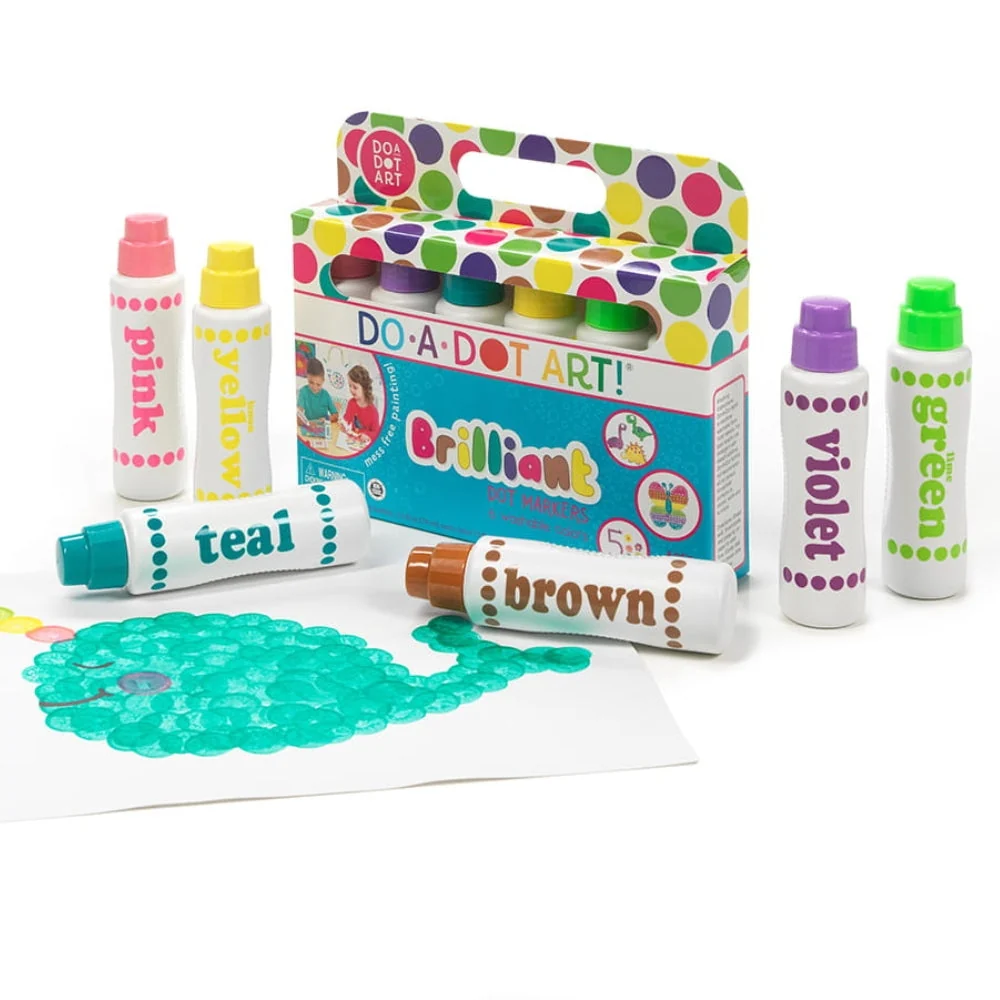 Do--Dot Art Large Dot Markers für Kinder Leuchtende Farben