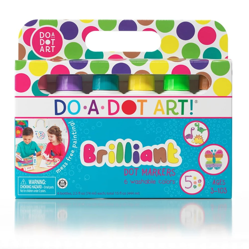 Do--Dot Art Large Dot Markers für Kinder Leuchtende Farben