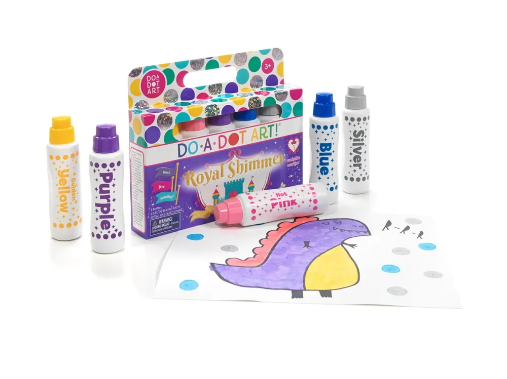 Do--Dot Art Large Dot Markers für Kinder Royal Brilliance