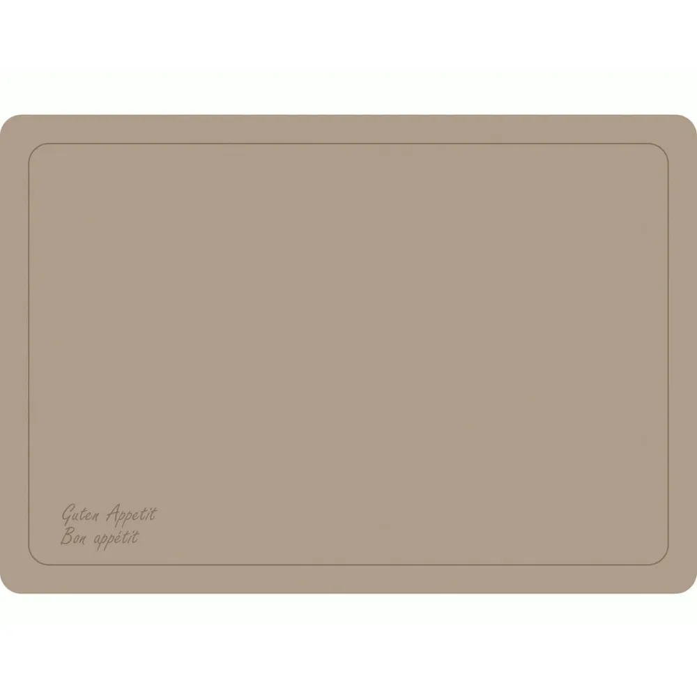 Dunicel-Sets 33x48cm Guten Appetit greige - Elegante Tischsets | Packung (500 Stück)
