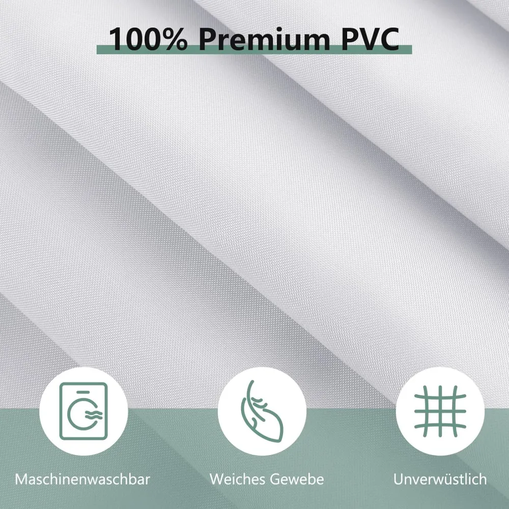 Duschvorhang 120x200 cm Anti-schimmel PVC Waschbar