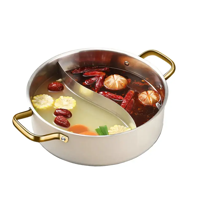 Edelstahltopf mit zwei Glasdeckeln, 4,1–6 l