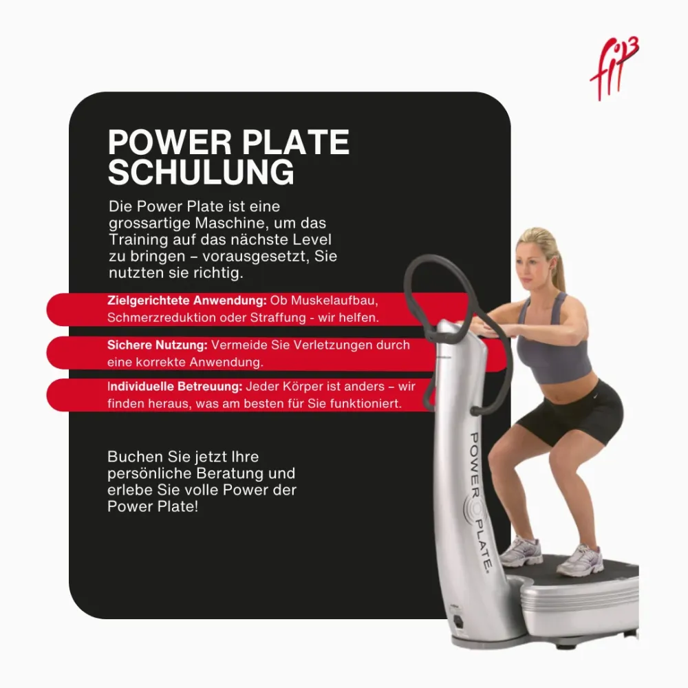 Effektive Workouts mit Power Plate